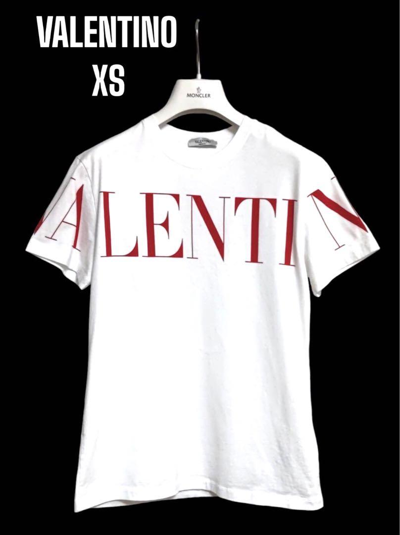 VALENTINO ホワイト ロゴ Tシャツ XS VALENTINO ホワイト ロゴ Tシャツ XS