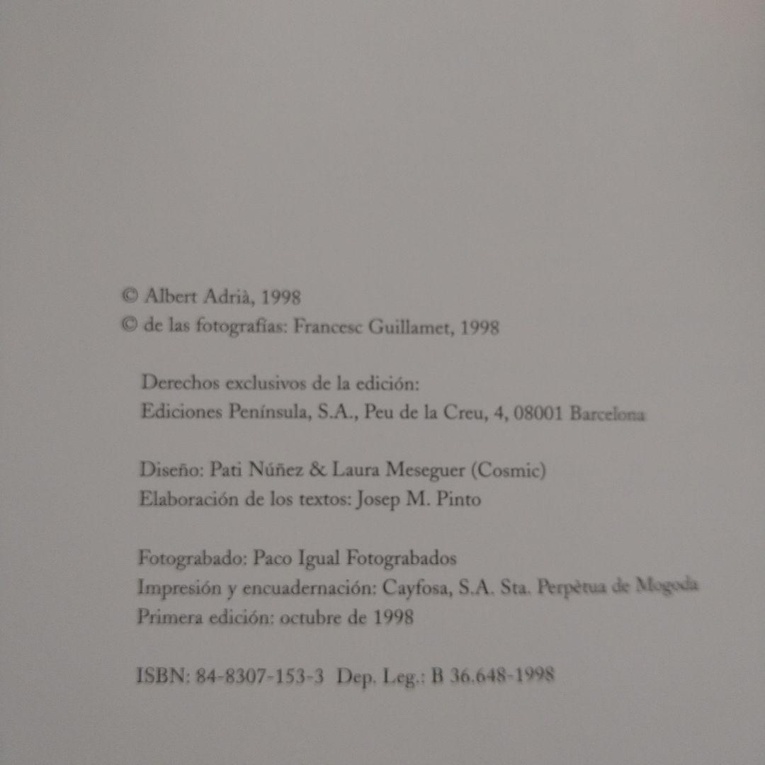 洋書 Albert Adria Los Postres de El Bulli