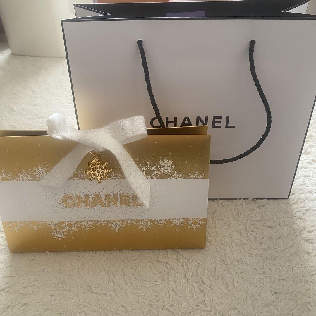 CHANEL ギフト袋 ゴールド・ホワイト