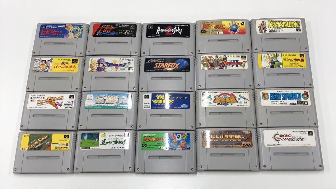 No1910　スーパーファミコン　ソフト２０本まとめ売り