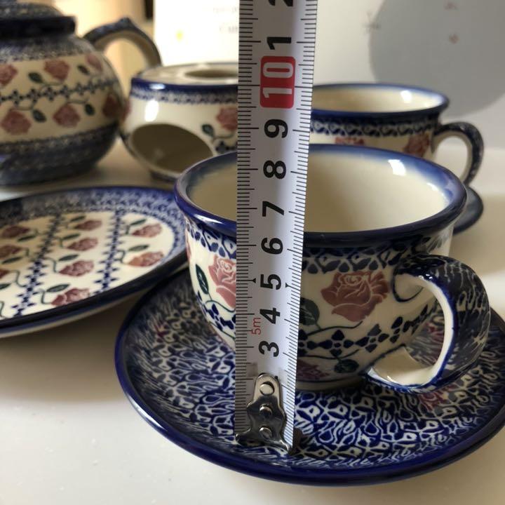 ポーランド食器 ティーセット ポーリッシュポタリー