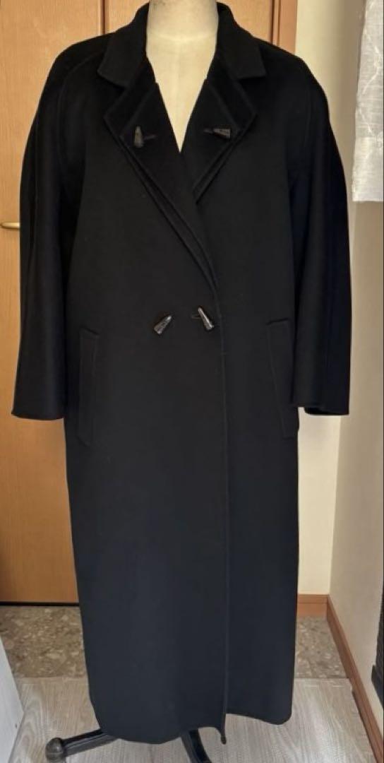 ロロピアーナ製カシミヤ100% ドロップショルダー ロングコート