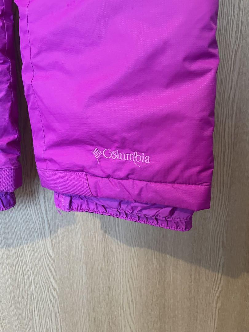 Columbia 子供用 スキーウェア ピンク