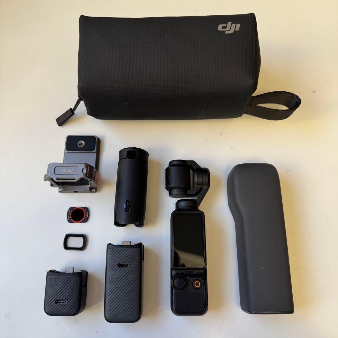DJI Osmo Pocket3 フィルターなどの備品多数