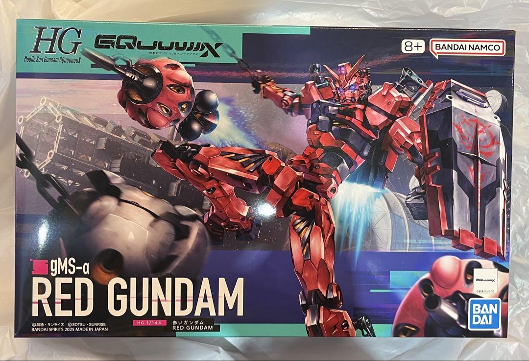 HG 1/144 赤いガンダム 完品 欠品無し
