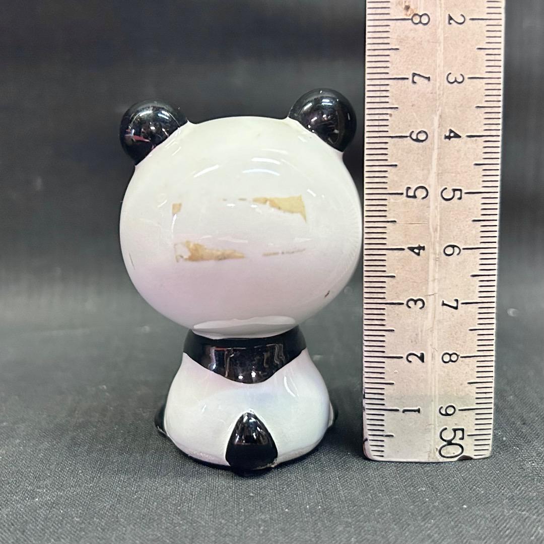 ▽Fb左1009 内藤ルネ RUNE 陶器製 キャニスター パンダ 置物 まとめ