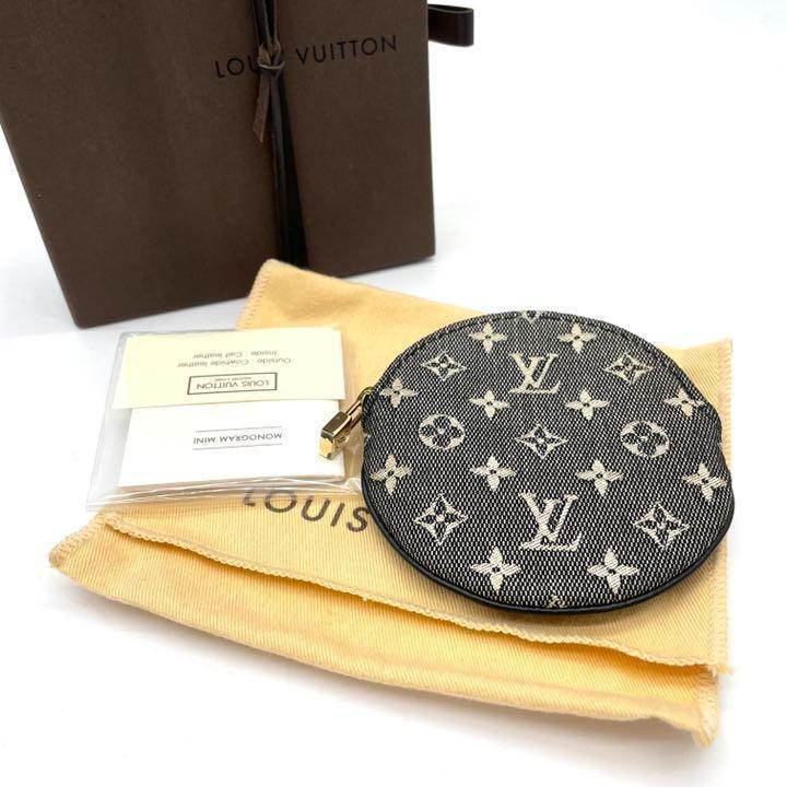 ルイヴィトン LV コインケース 小銭入れ モノグラムミニ 黒 3Q35