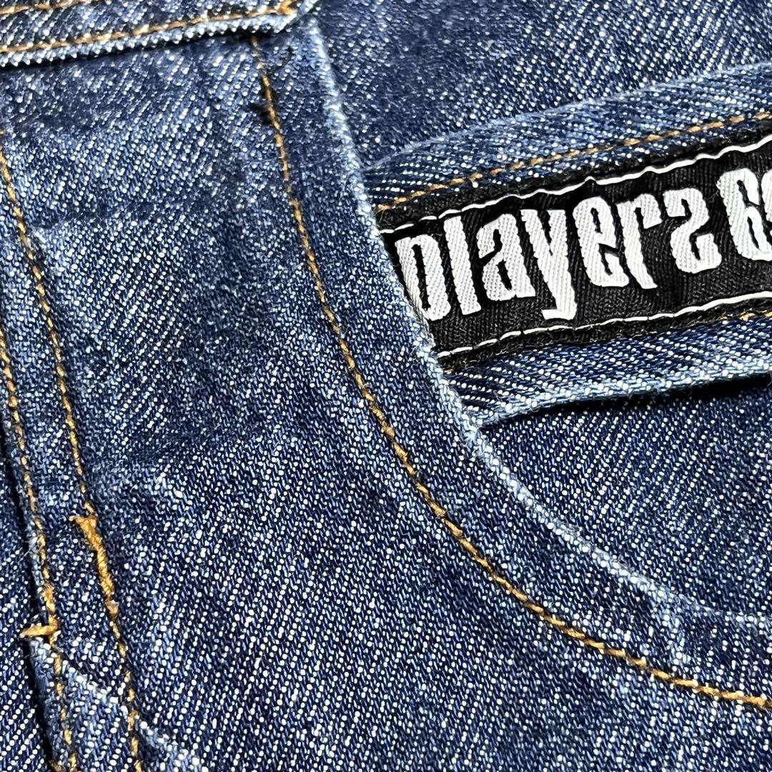Playerz69 デニム ペインターショーツ バギーパンツ Y2K 34 パンツ