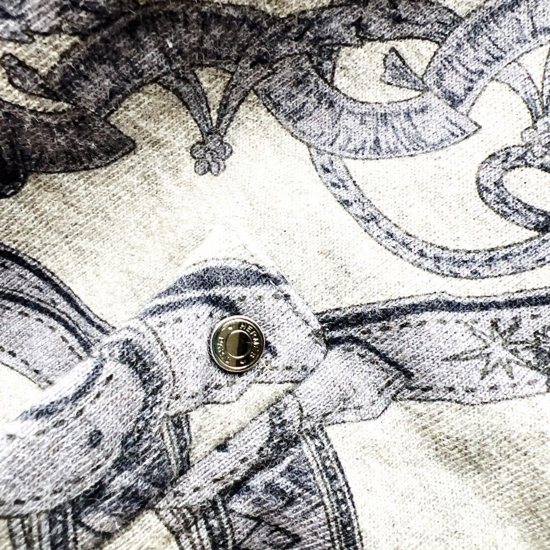 美品　HERMES エルメス　ボンバー　ジャケット　セリエ　スエットブルゾン