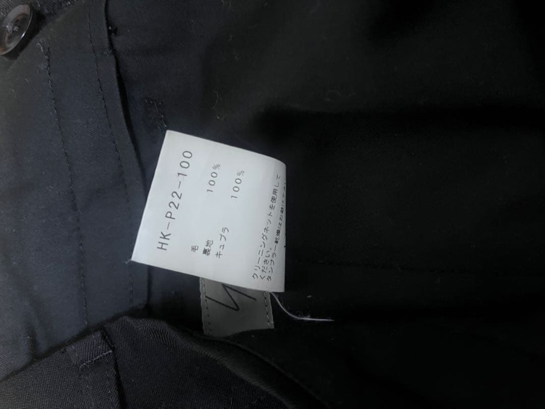 ヨウジヤマモト pourhomme スラックス サイズ2 HK-P22-100 ヨウジヤマモト pourhomme スラックス サイズ2 HK-P22-100
