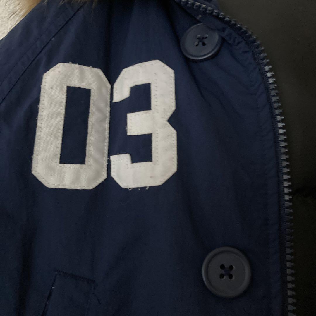 独特の上品 adidasダウンジャケット ダウンコート 紺色 通学 学生 ボード 外遊び ジャケット・アウター