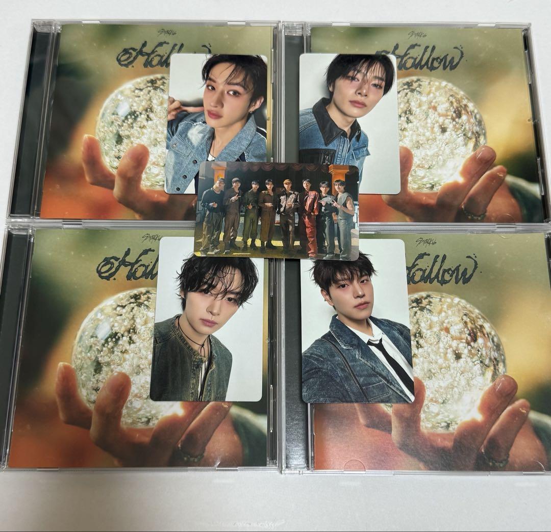 straykids スキズ hollow 通常盤 未開封　4枚 スキズ straykids Hollow 通常盤 新品未開封 4枚セット - メルカリ