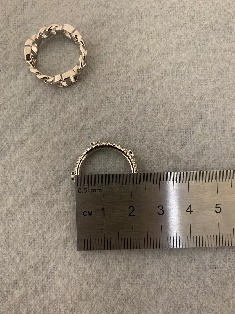 美品 ディオール リング 指輪 2本セット