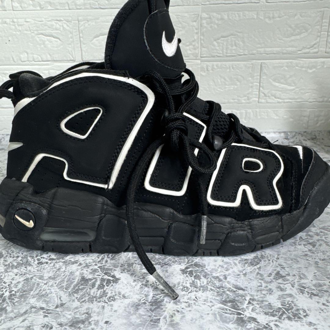 NIKE AIR MORE UPTEMPO モアテン ブラック 24.5cm