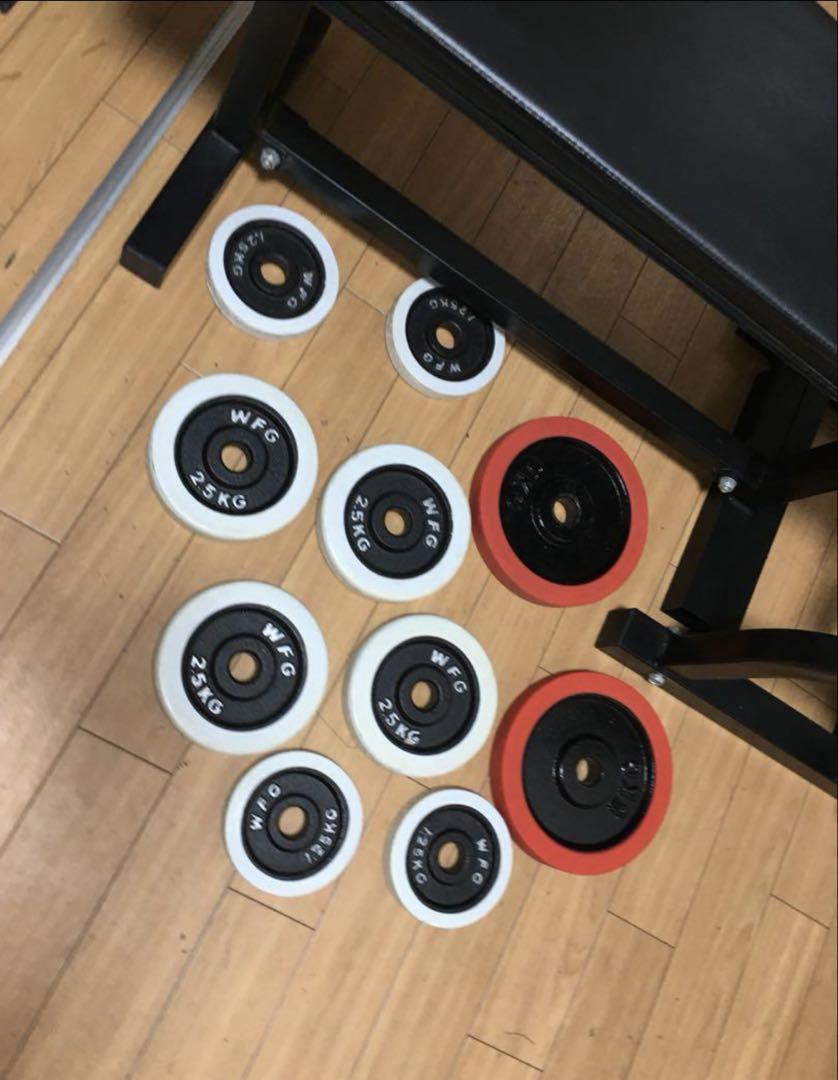 FIGHTING ROAD ベンチプレスセット55Kg