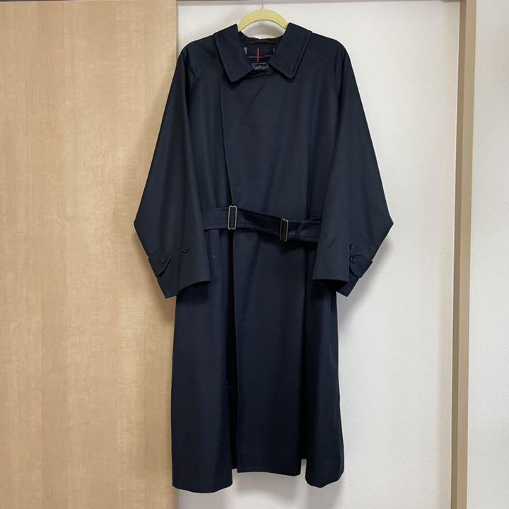 グレイ系,L国内外の人気集結! 70s vintage Burberry balmacaan 1枚袖 通販低価 70s 1枚袖 薄玉虫 balmacaan Burberry vintage ステンカラーコート