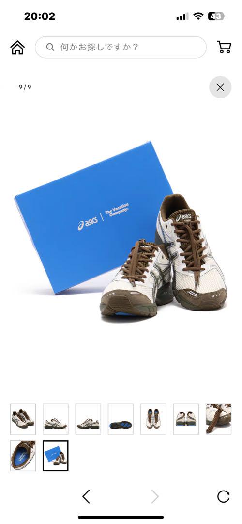 靴 asics temptation vacation 27.0