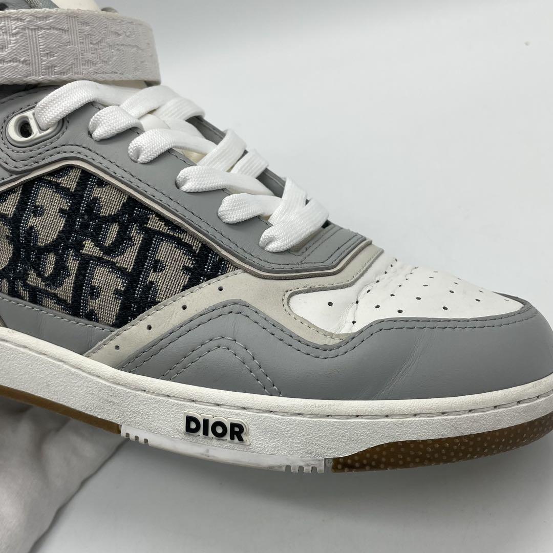 Dior ディオール B27 ミッドカット スニーカー オブリーク