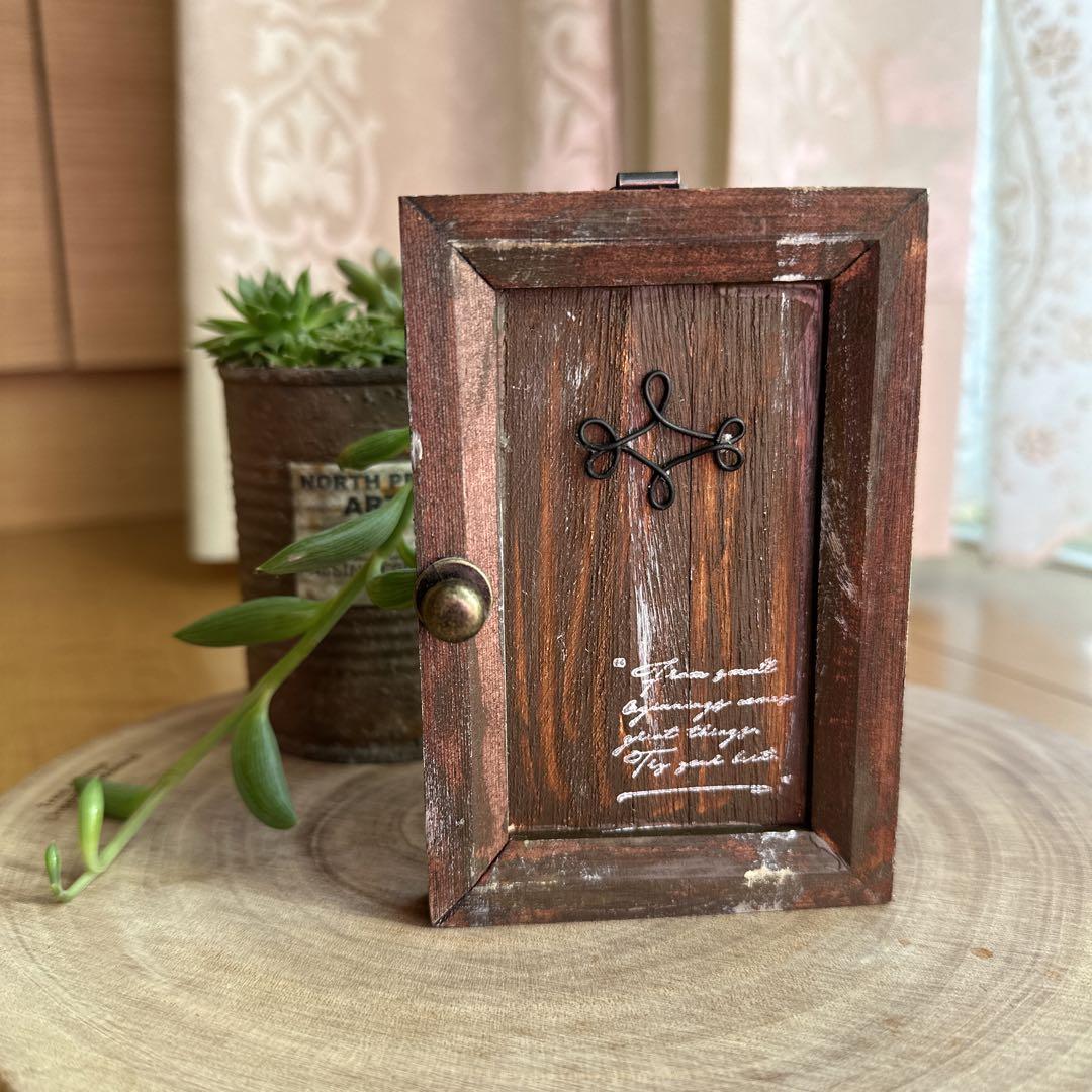 ミニチュアドア ドアオブジェ 玄関ドアオブジェ ハンドメイド