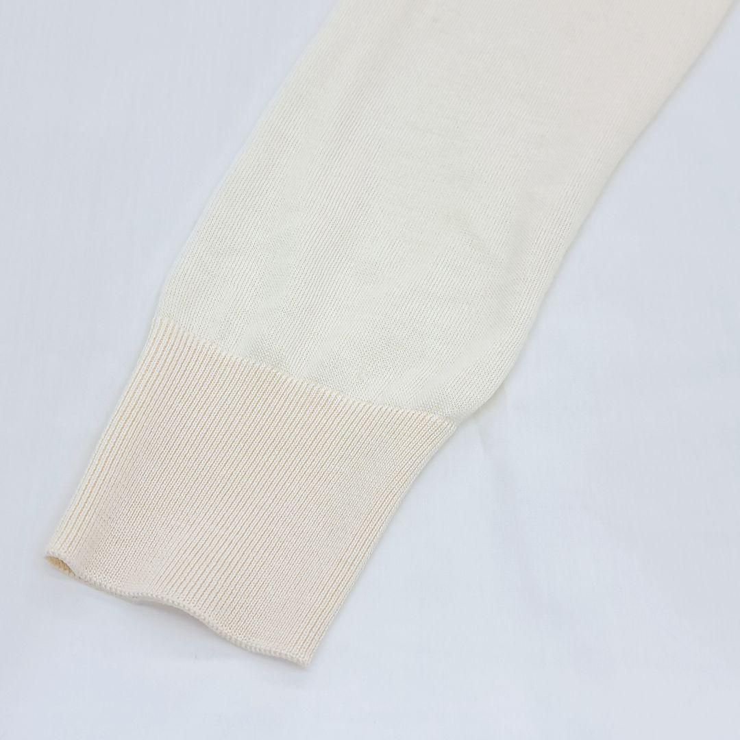 DOLCE-GABBANA D-G フラワー カーディガン シルク 絹 ホワイト NEXPOTALLINN_EU