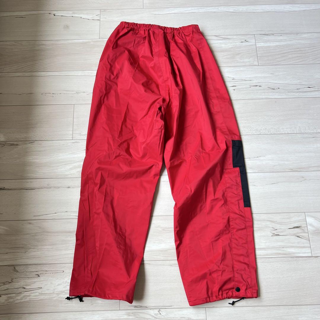 ノースフェイス　セットアップ　Gore-Tex レインスーツ　レディース　レッド