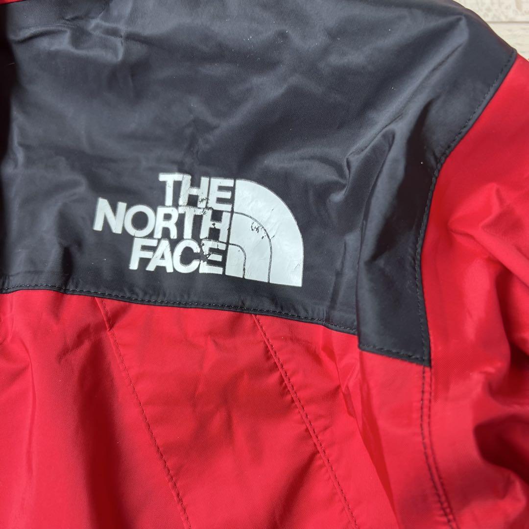 ノースフェイス　セットアップ　Gore-Tex レインスーツ　レディース　レッド