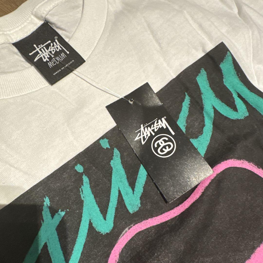stussy ローラ　Tシャツ　ビンテージ　未使用　デッドストック