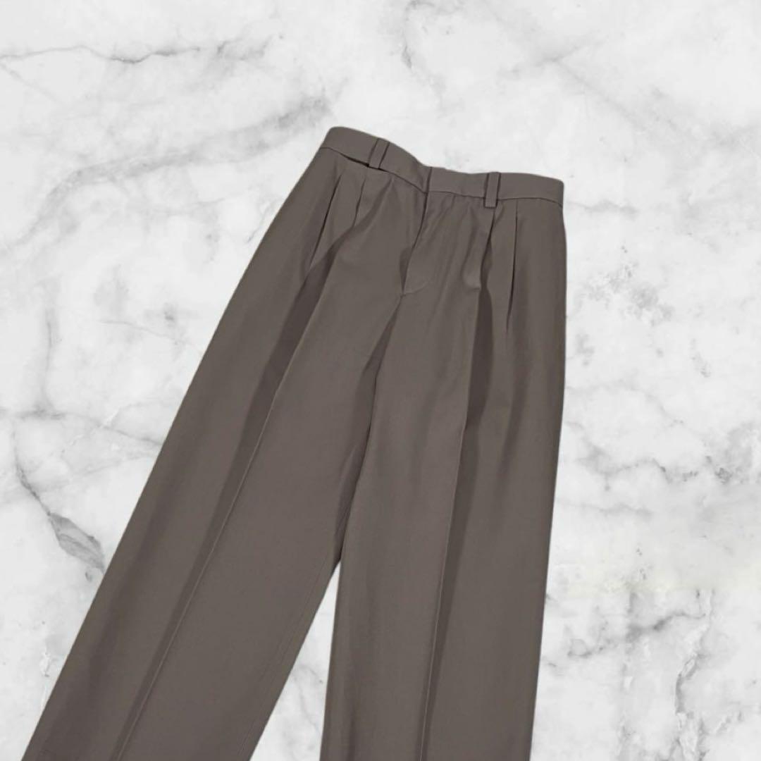 【美品】マーガレットハウエル　ワイド パンツ　2プリーツ　3サイズ　近年モデル
