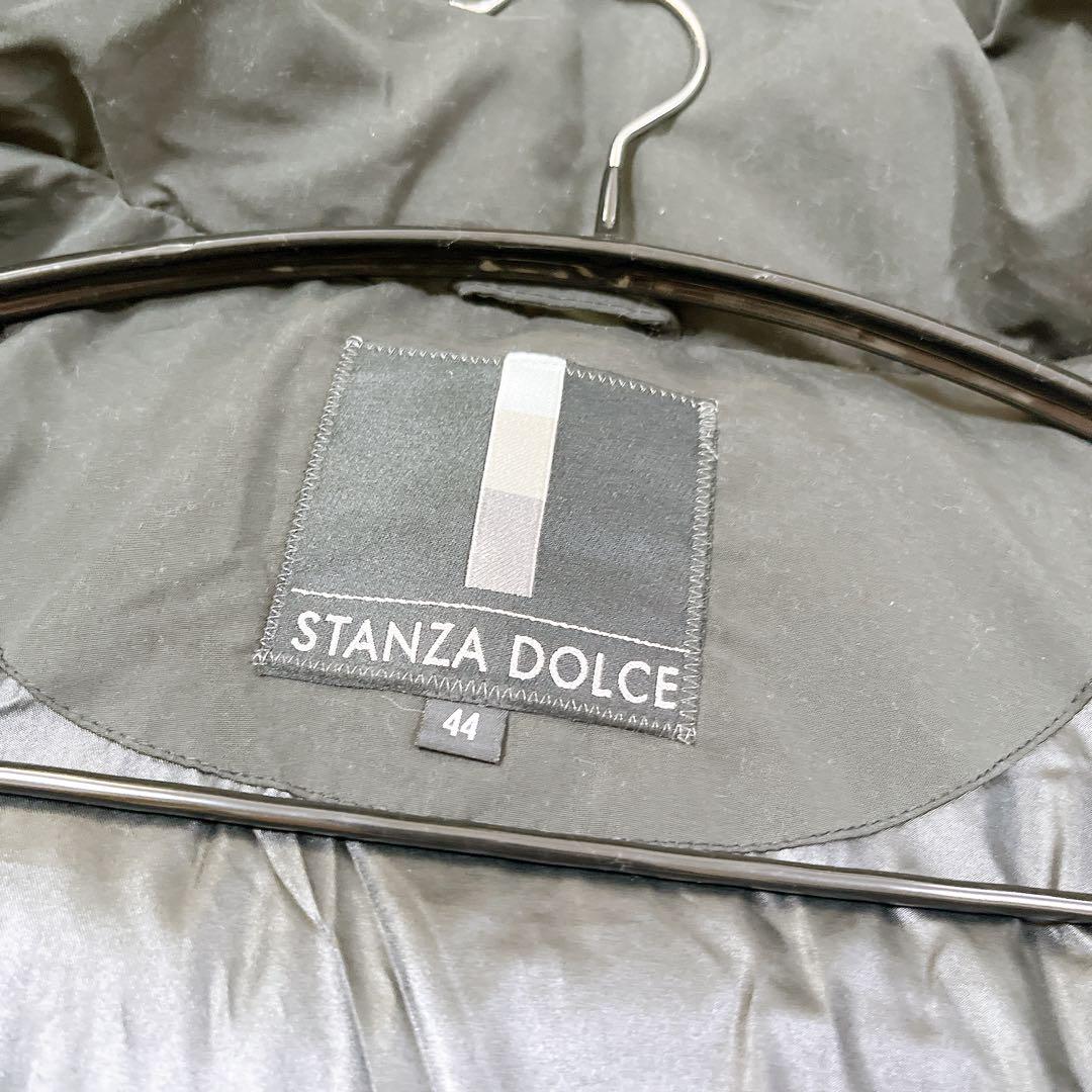 美品◇STANZA DOLCE （スタンザドルチェ）ダウンコート ファー 44