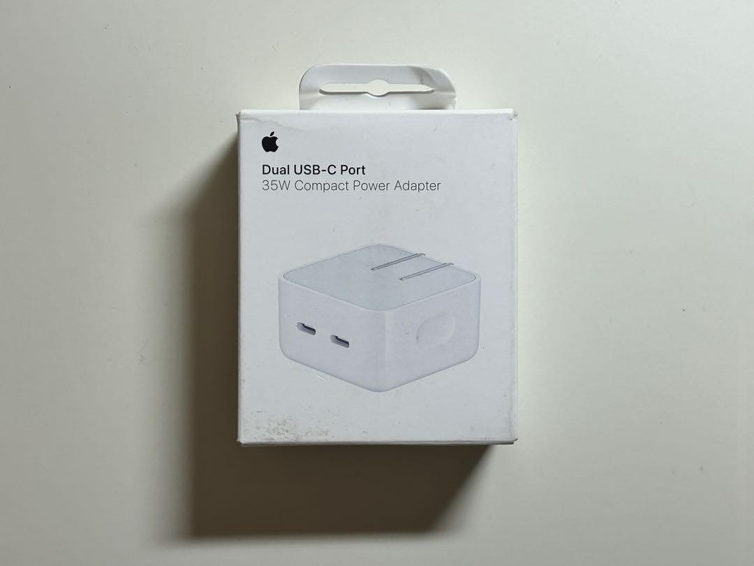 【新品】純正 デュアルUSB-Cポート搭載 35W コンパクト電源アダプタ②