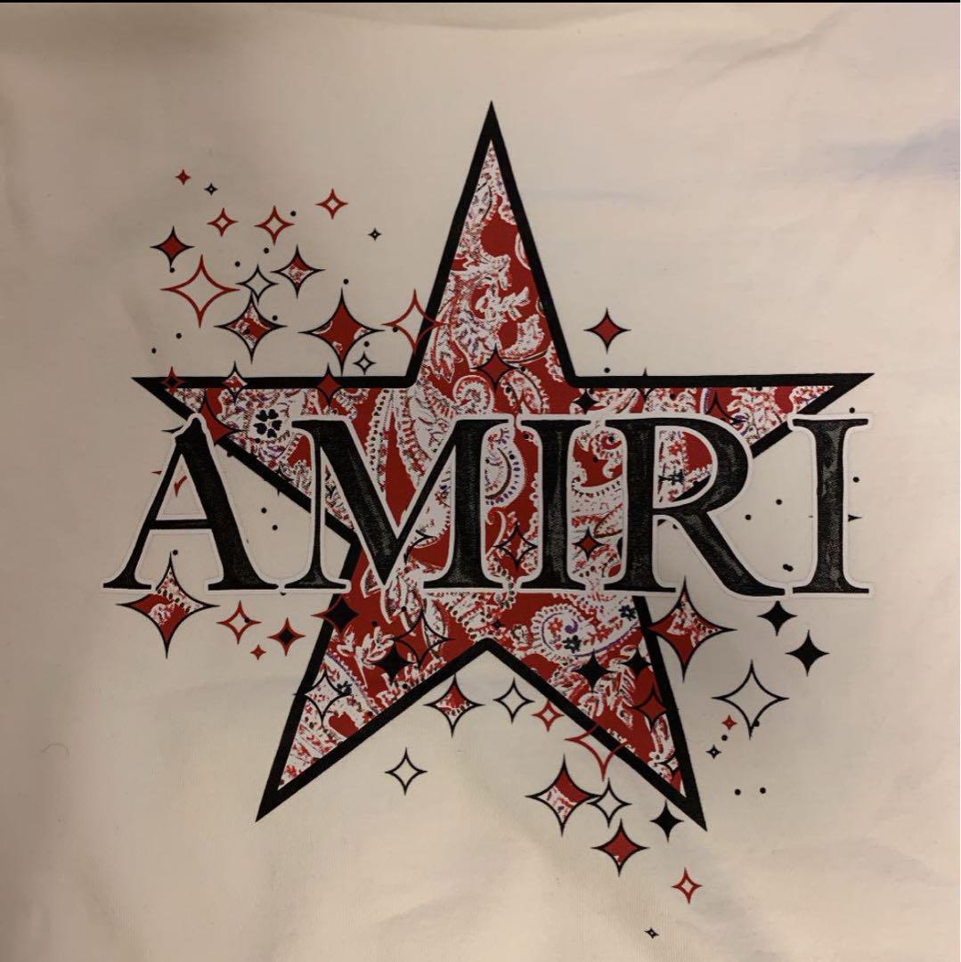 【極美品】AMIRI ペイズリー スター パーカー Mサイズ 画像4
