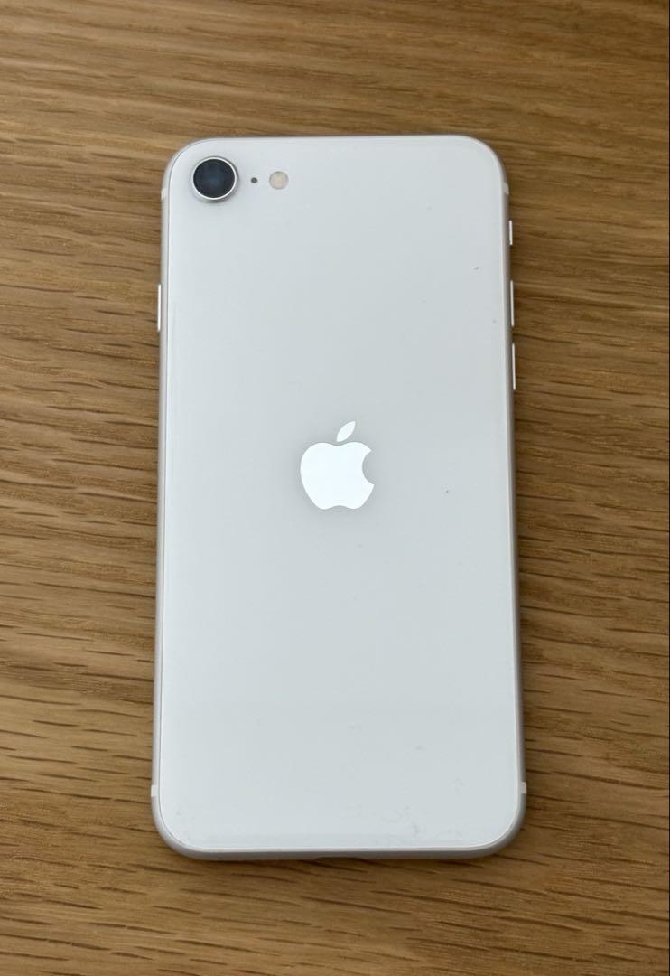 美品】iPhoneSE2 ホワイト 64GB SIMフリー SE 第2世代
