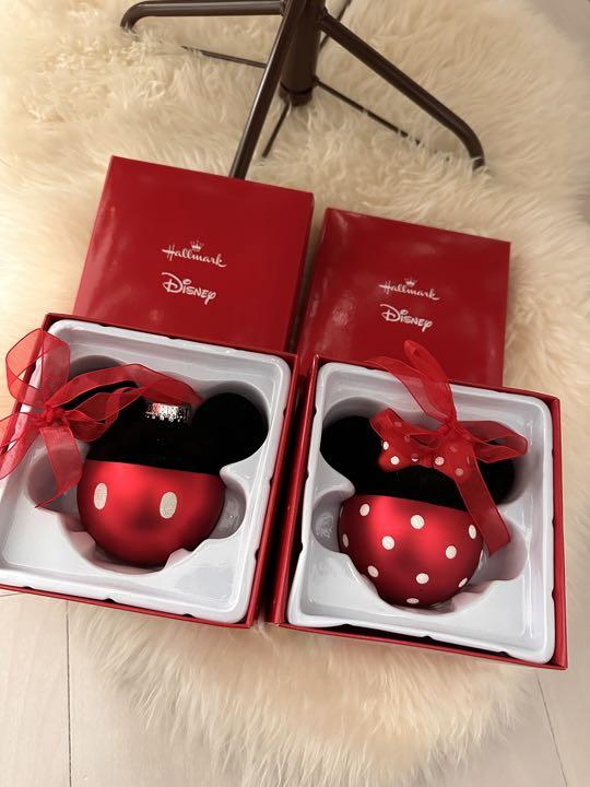 ミッキー&ミニークリスマスオーナメント