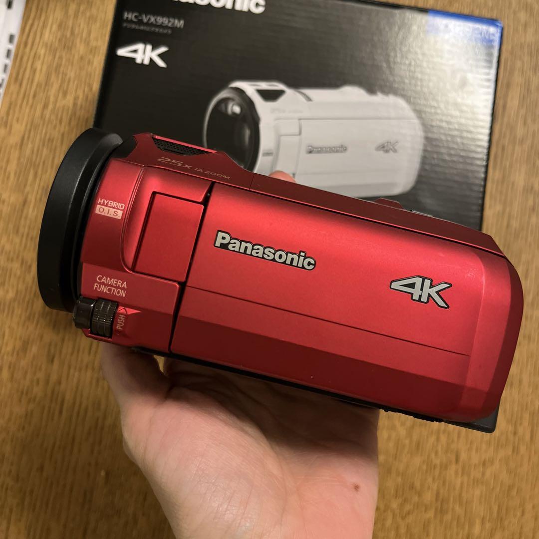 Panasonic リモコンアクションカメラ
 HC-VX992M-R