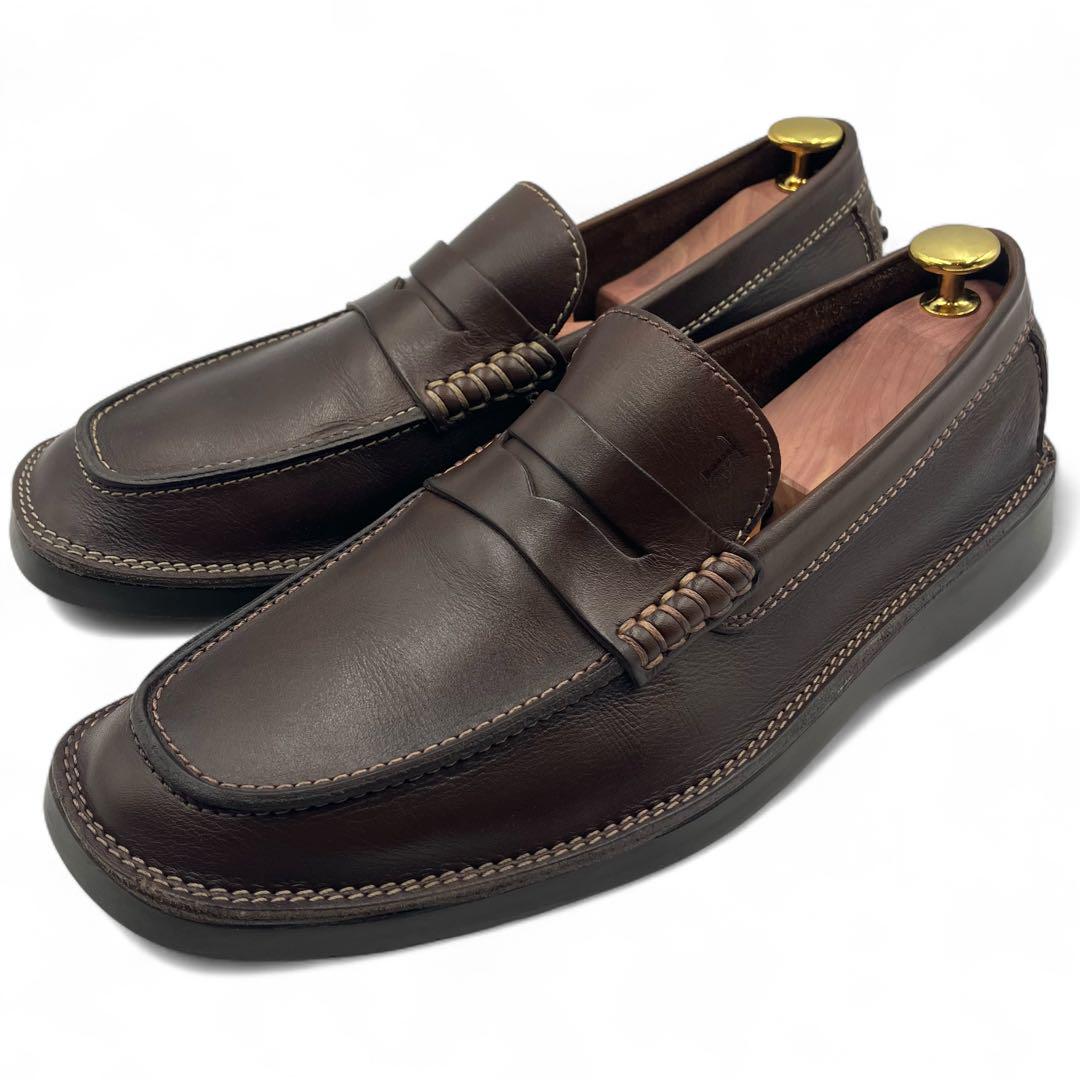 トッズ TOD'S ▪️【23.5㎝】レザーコインローファー