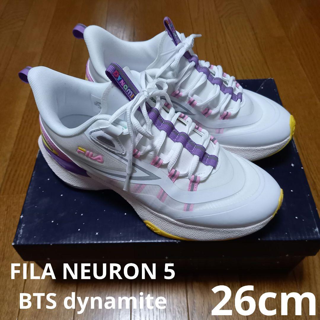 FILA NEURON 5 BTS dynamite コラボスニーカー 26cm