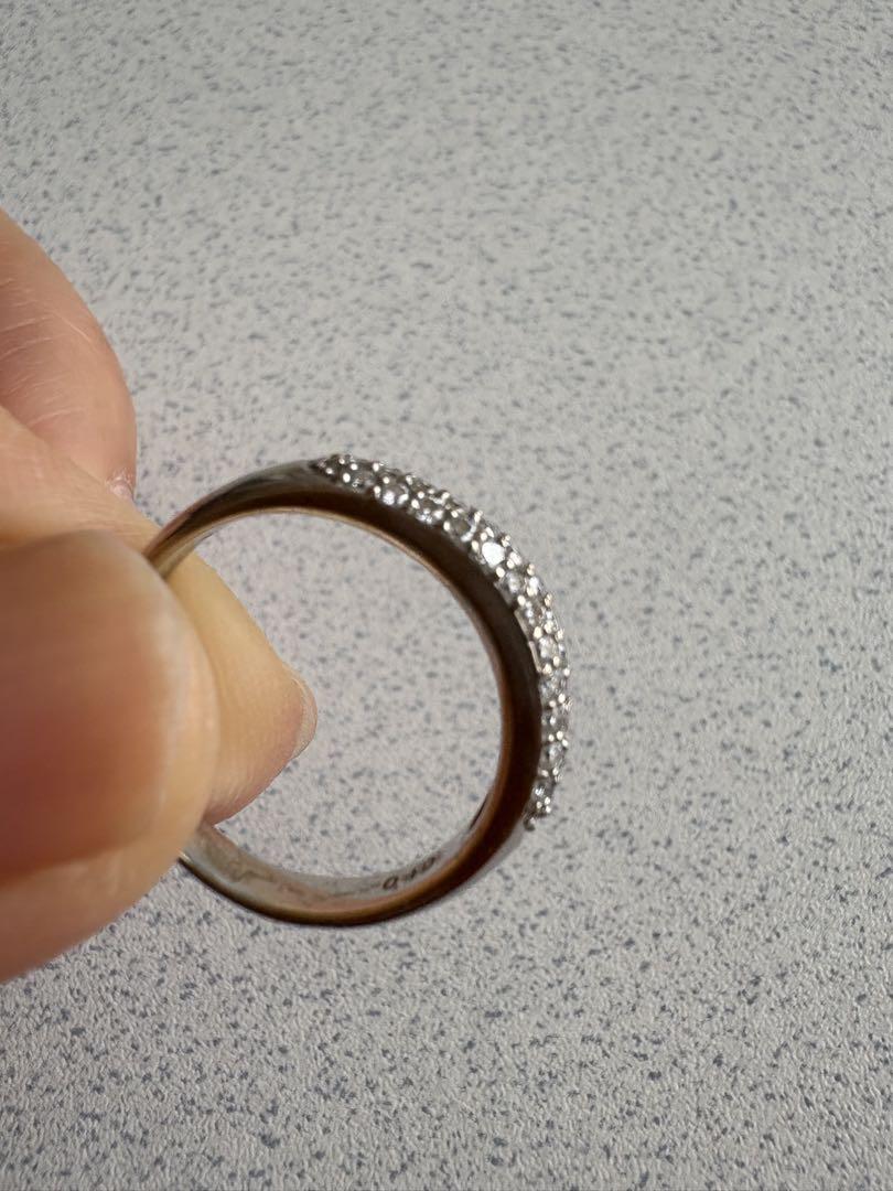 ポンテヴェキオ　ダイヤモンドリング 18K ホワイトゴールド