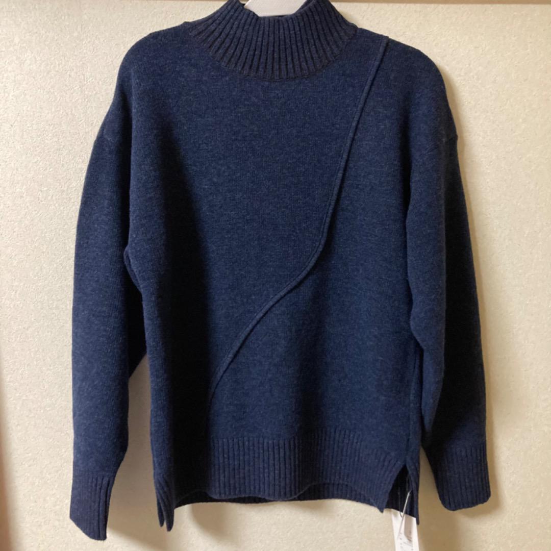 新品未使用 カシミヤウールウェーブニット PUBLIC TOKYO - メルカリ