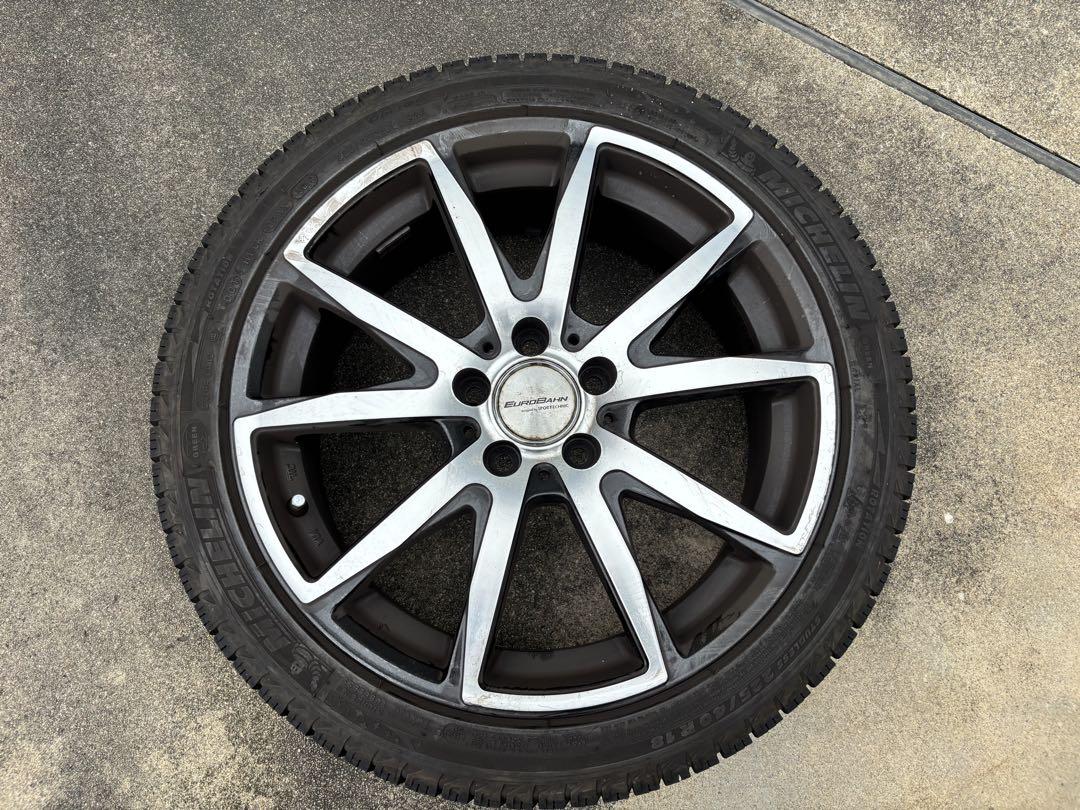 ベンツAクラス18インチ スタッドレスホイールセット