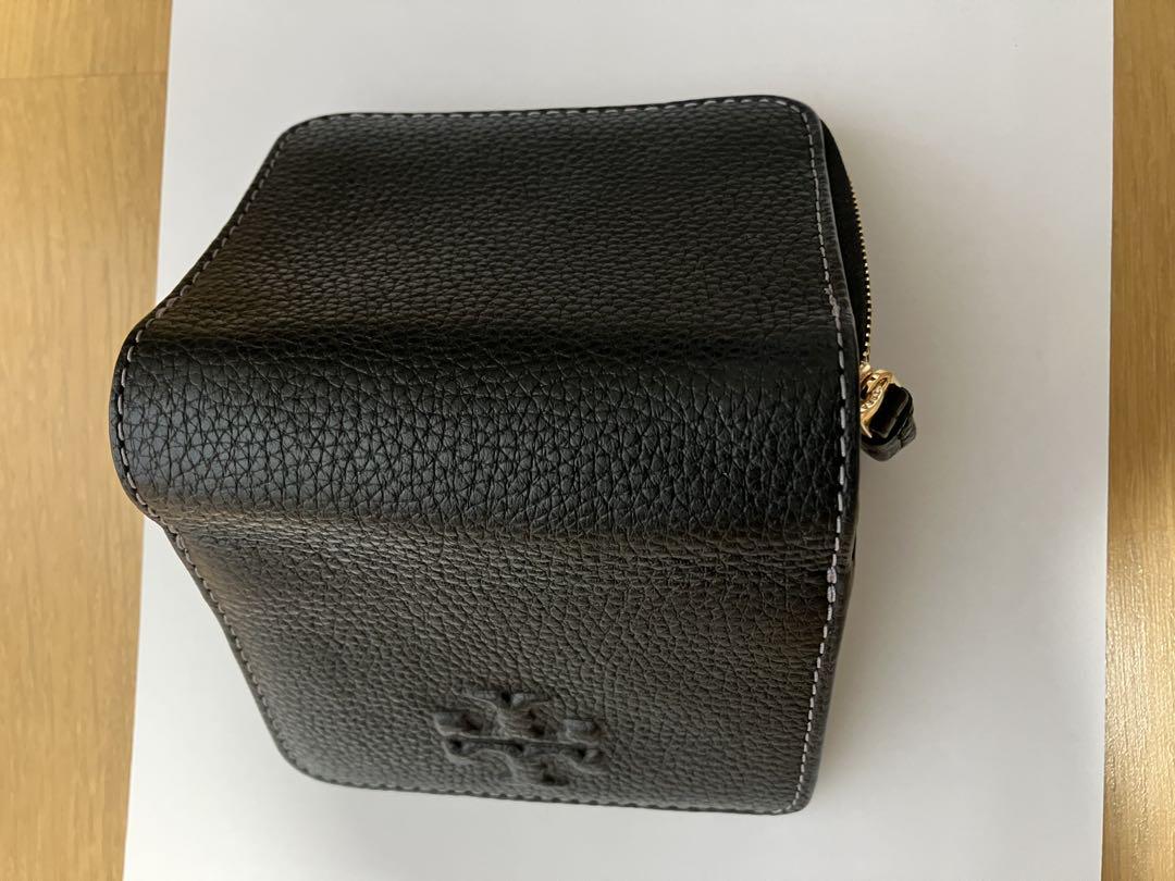 美品 TORY BURCH 二つ折財布 黒 まいどおおきに様専用