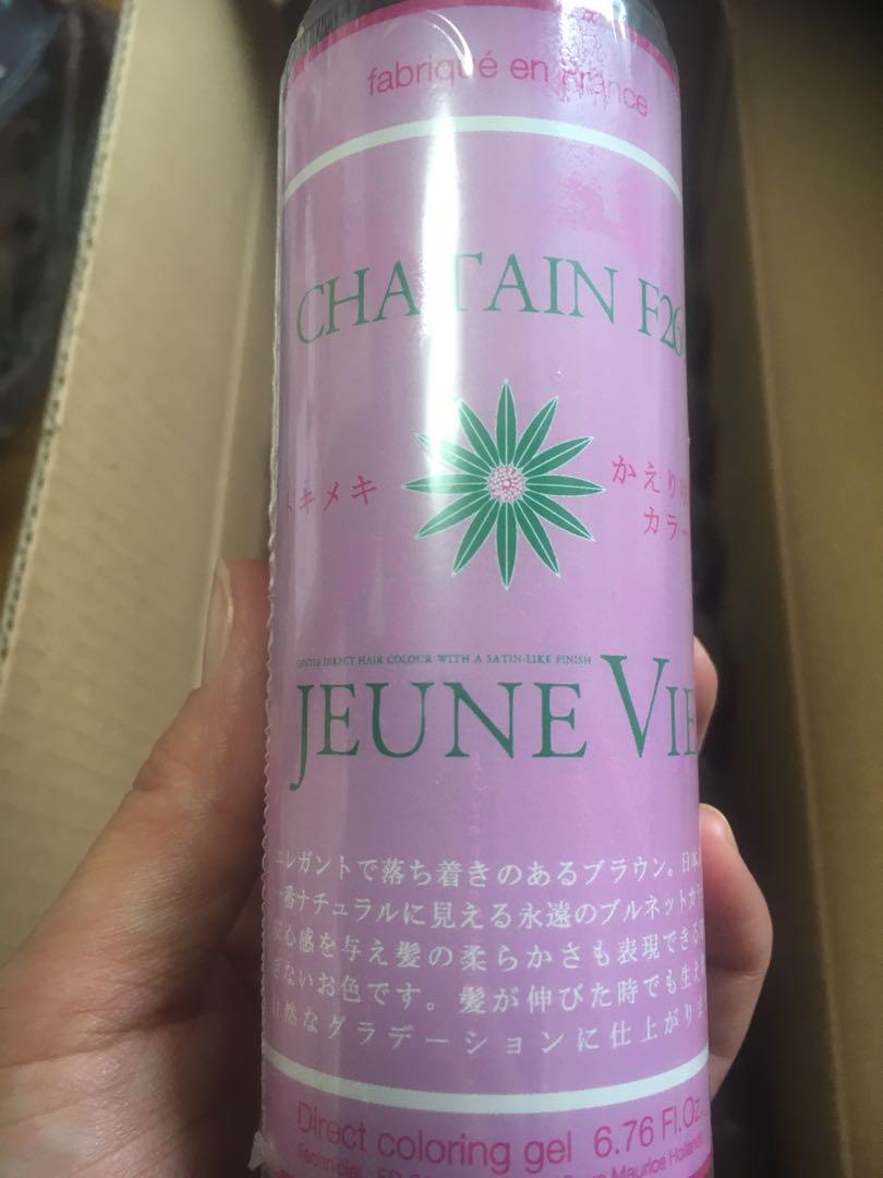 JEUNE VIE トキメキかえり咲きカラー ブラウン 48本セット 白髪 ヘア