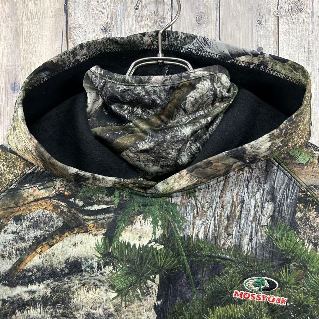 MOSSY OAK 迷彩 カモフラ CAMO リアルツリー パーカー M