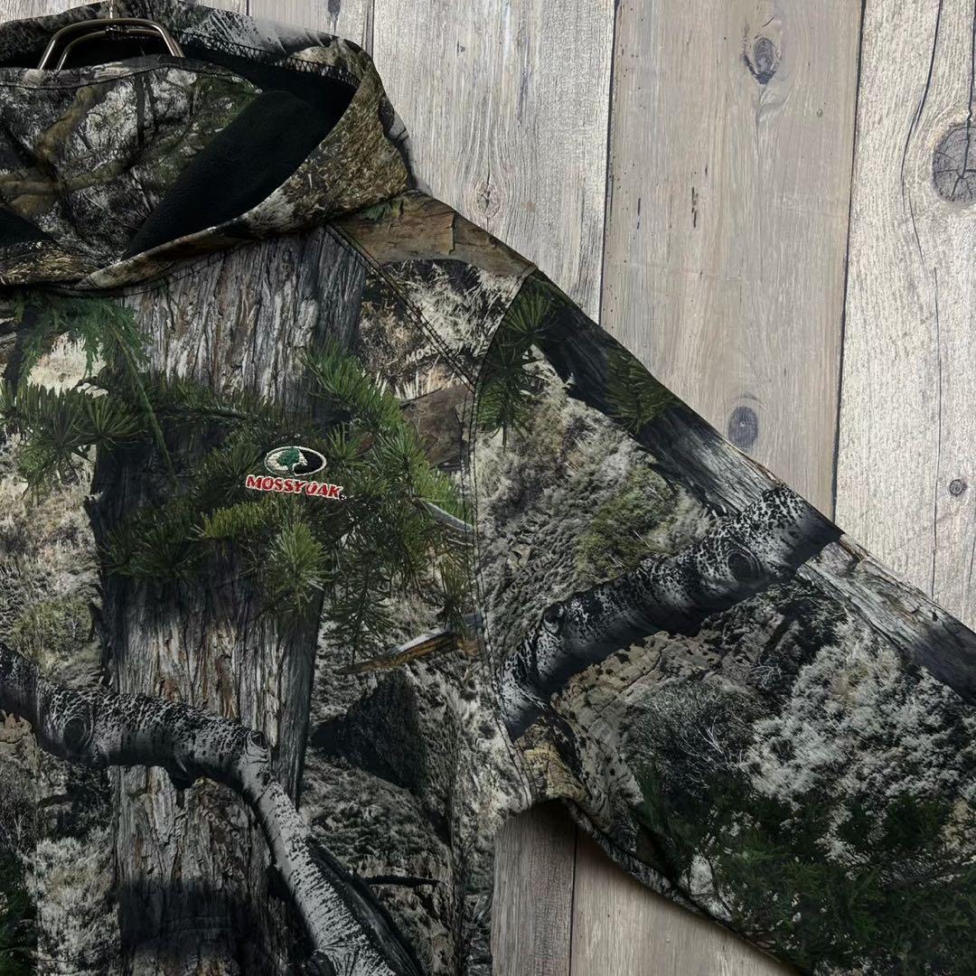 MOSSY OAK 迷彩 カモフラ CAMO リアルツリー パーカー M