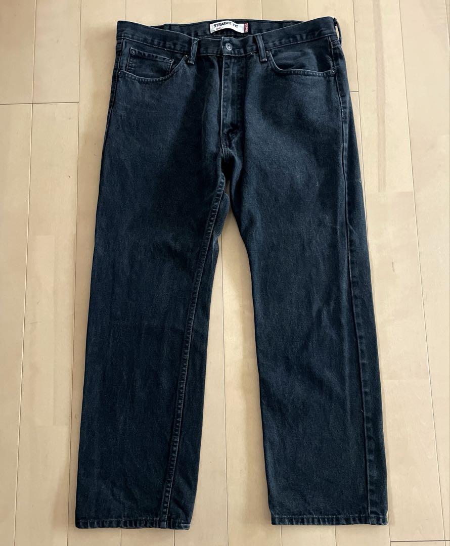 リーバイス 505 ブラックデニム Levi's 38×30 ルーズ