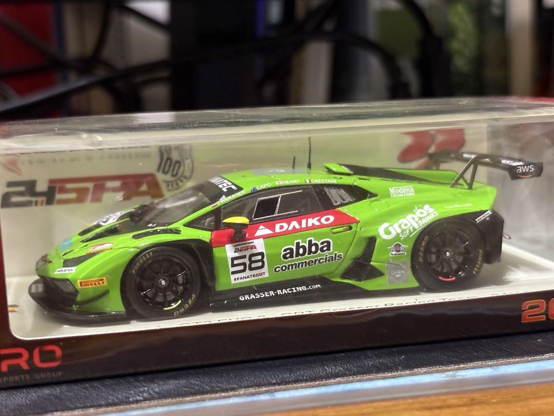 スパーク　1/43 ランボルギーニ　ウラカン　GT3 エボⅡ #58 2023