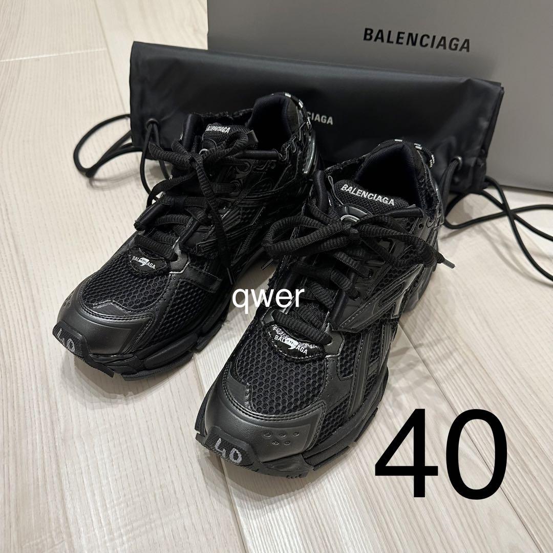 Balenciaga バレンシアガ　RUNNER 40 ブラック