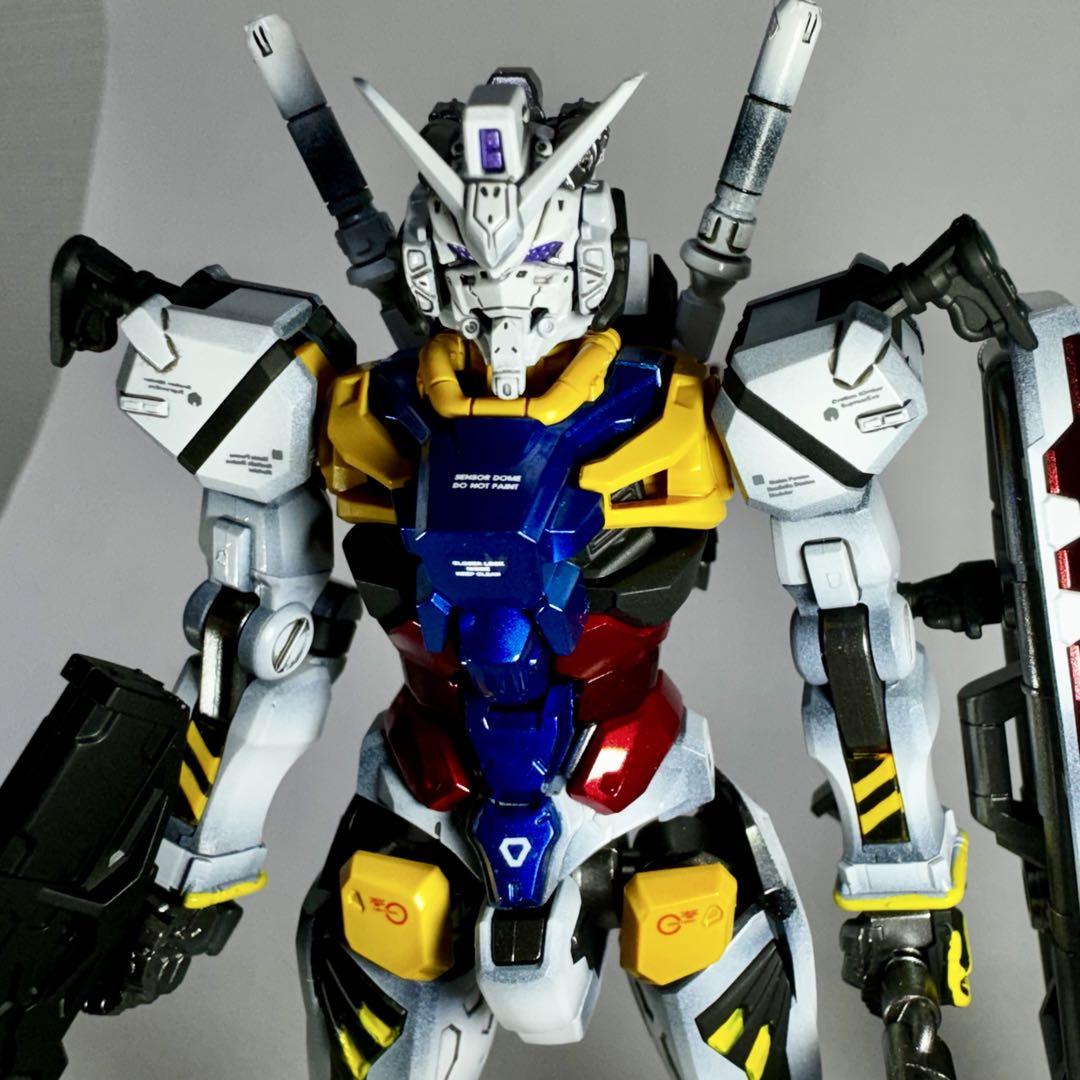 白いガンダム カラー HG 赤いガンダム 塗装済み 完成品 ガンプラ