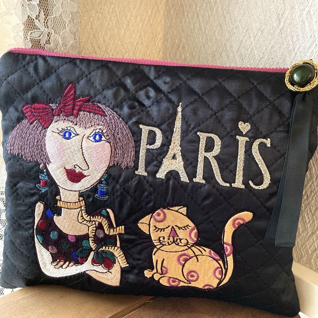 ロラライハリス♡刺繍のポーチ♡総刺繍コインケース♡お纏め出品 ロラライハリス♡刺繍のポーチ♡総刺繍コインケース♡お纏め出品