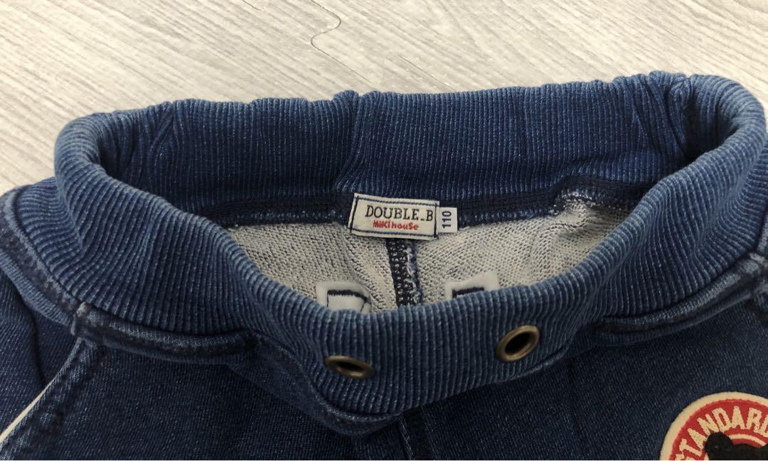 専用★概ね美品★ミキハウス ダブルビー ワッペン セット 120・110