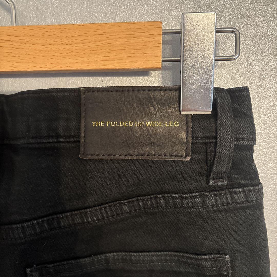 ブラック ワイドレッグデニム ワイドレッグデニムパンツ - ブラック | ZARA Japan / 日本